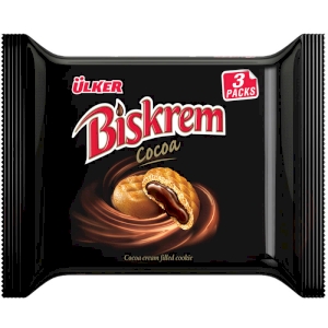 Ulker Biskrem Cocoa Biscuits 3 Pack 100 gr