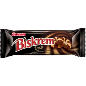 Ulker Biskrem Duo Cocoa  Biscuits 130 gr