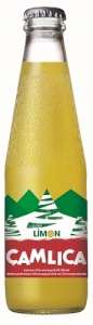 Camlica Glass Bottle Lemon Fizzy Drink 200 ml