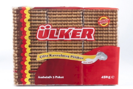 Ulker Petibor Biscuits Double Roasted 450g