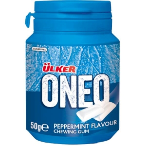 Ulker Pneo Chewing Gum Peppermint Sugar Free 50g