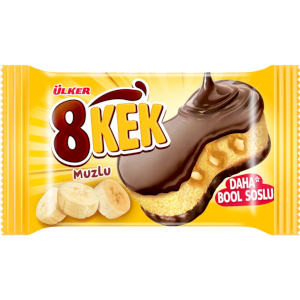 Ulker 8kek Chocolate Covered Banana Cake 55g