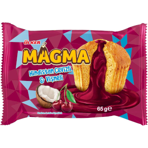 Ulker Magma Coconut & Cherry Cake 65g
