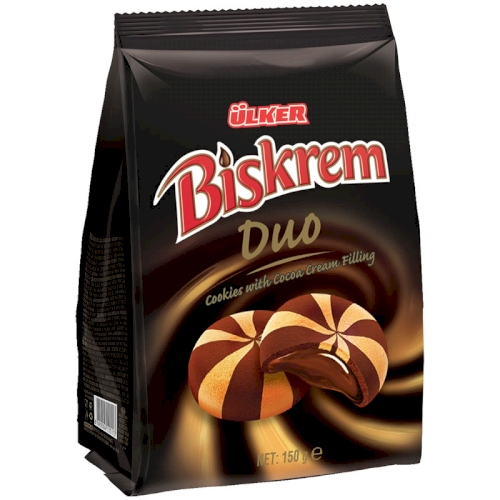 Ulker Biskrem Duo Biscuits Bag 150g