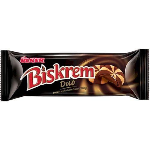 Ulker Biskrem Duo Cocoa  Biscuits 130 gr
