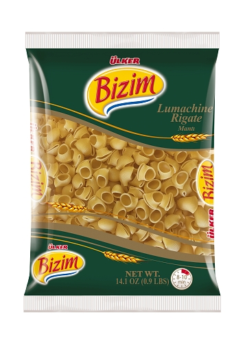 Bizim Pasta Lumachine Rigate 500 g