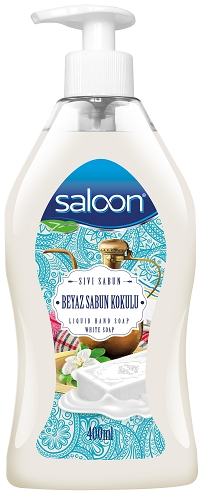 Saloon Liquid Soap White 400 ml