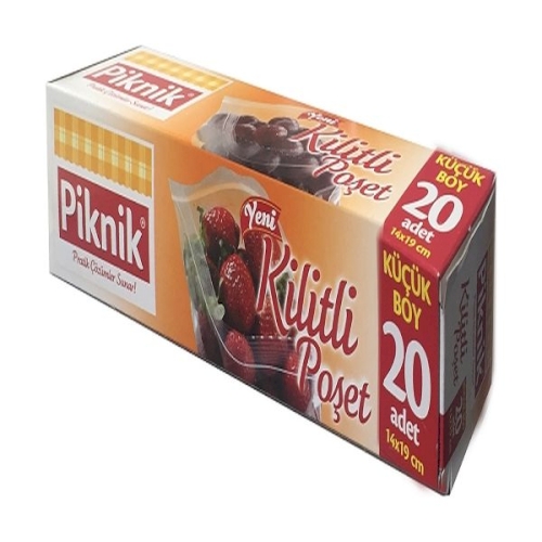 Piknik Zipper Bag Small 20 pcs
