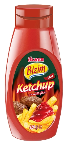 Ulker Bizim Hot Ketchup 420 gr