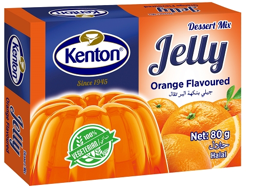 Kenton Vegetal Jelly Orange Powder 80 gr