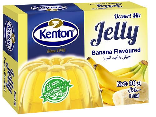 Kenton Vegetal Jelly Banana Powder 80 gr