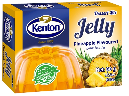 Kenton Vegetal Jelly Pineapple Powder 80 gr