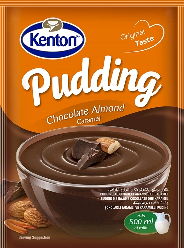 Kenton Pudding Chocolate Almond And Caramel  100 gr