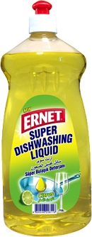 Ernet Super Dishwashing Liquid Citrus Yellow 750 ml