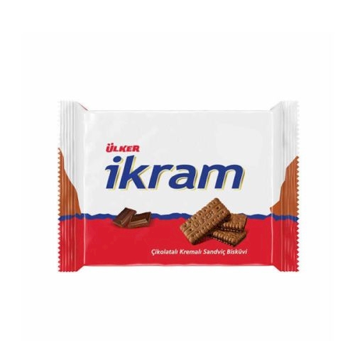 Ulker Ikram Sandwich Biscuits Chocolate Multipack 4x84g
