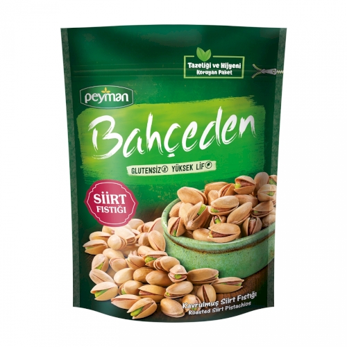 Peyman Bahceden Roasted Siirt Pistachios Gluten Free 110g