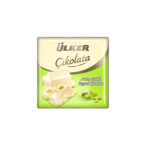 Ulker White Chocolate with Pistachio 65g