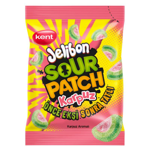 Kent Jelibon Sour Patch Watermelon 80g