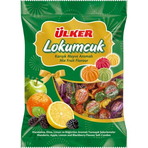 Ulker Lokumcuk Soft Fruit  Jelly Mix 205g