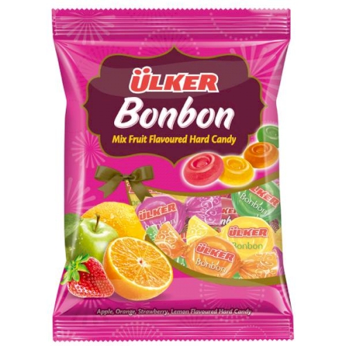 Ulker Bonbon Mix Fruits Hard Candies 205g