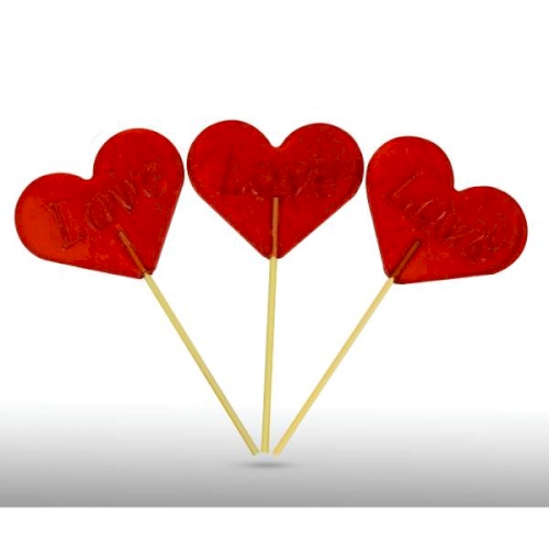 Best Candy  Heart Shape Valentine Lollies 100 gr (per unit)