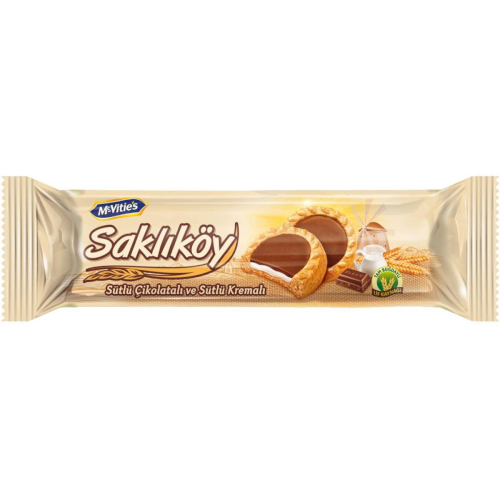 Ulker Saklikoy Chocolate Cream Biscuits 100g